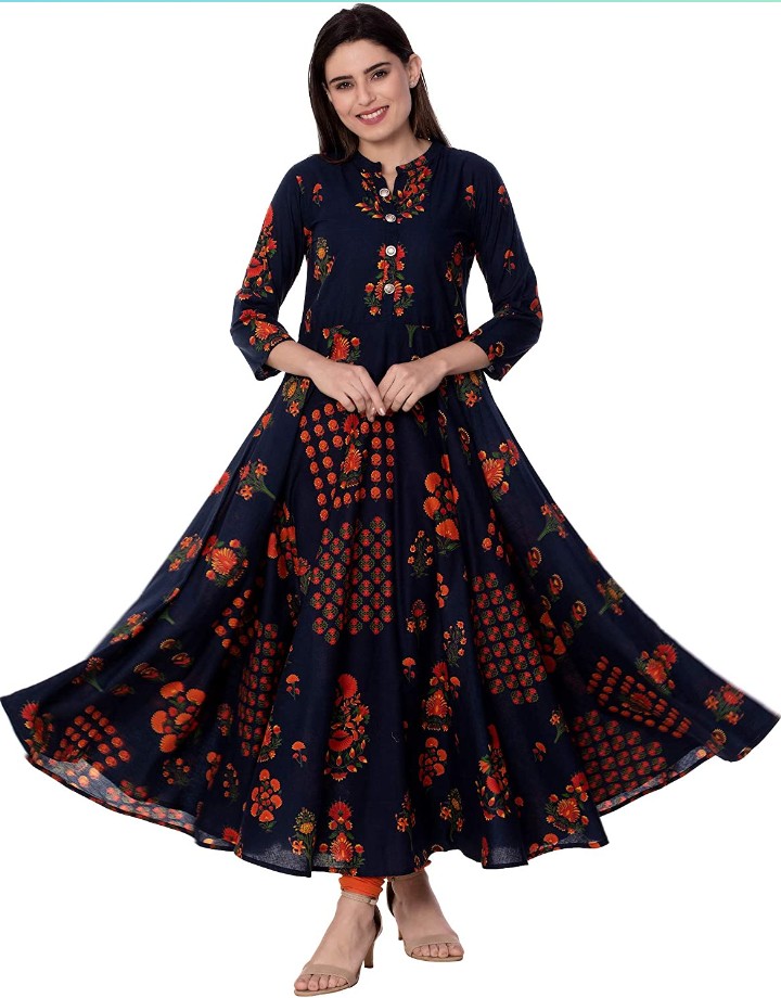 Cotton Anarkali Kurta